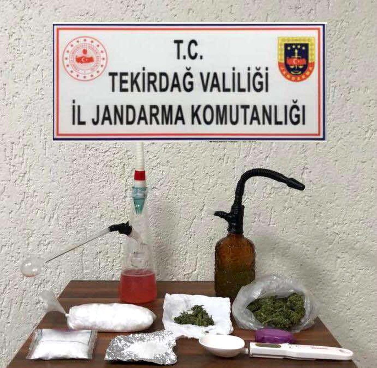 Tekirdağ\'da uyuşturucu operasyonu