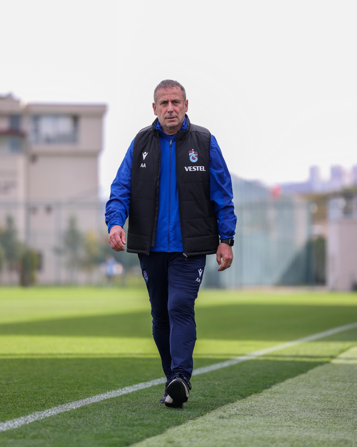 Trabzonspor, lige verilen arada antrenmanlarını sürdürüyor