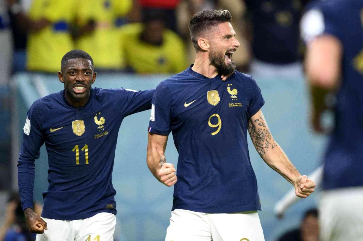 2022 Dünya Kupası: Fransa: 4 Avustralya: 1