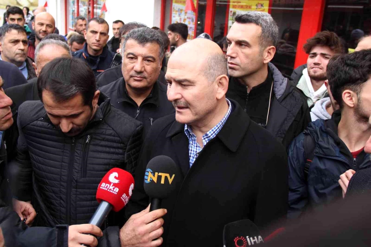 Bakan Süleyman Soylu: "8 bin konutta özellikle Gölyaka\'da hasar tespit çalışması yapılacak"