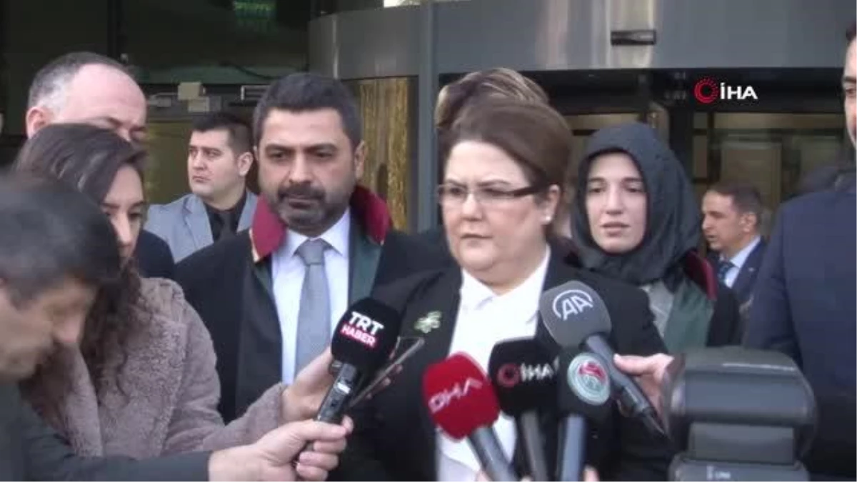Bakan Yanık, Elif Sinan\'ın öldürülmesiyle ilgili karar davasına katıldı