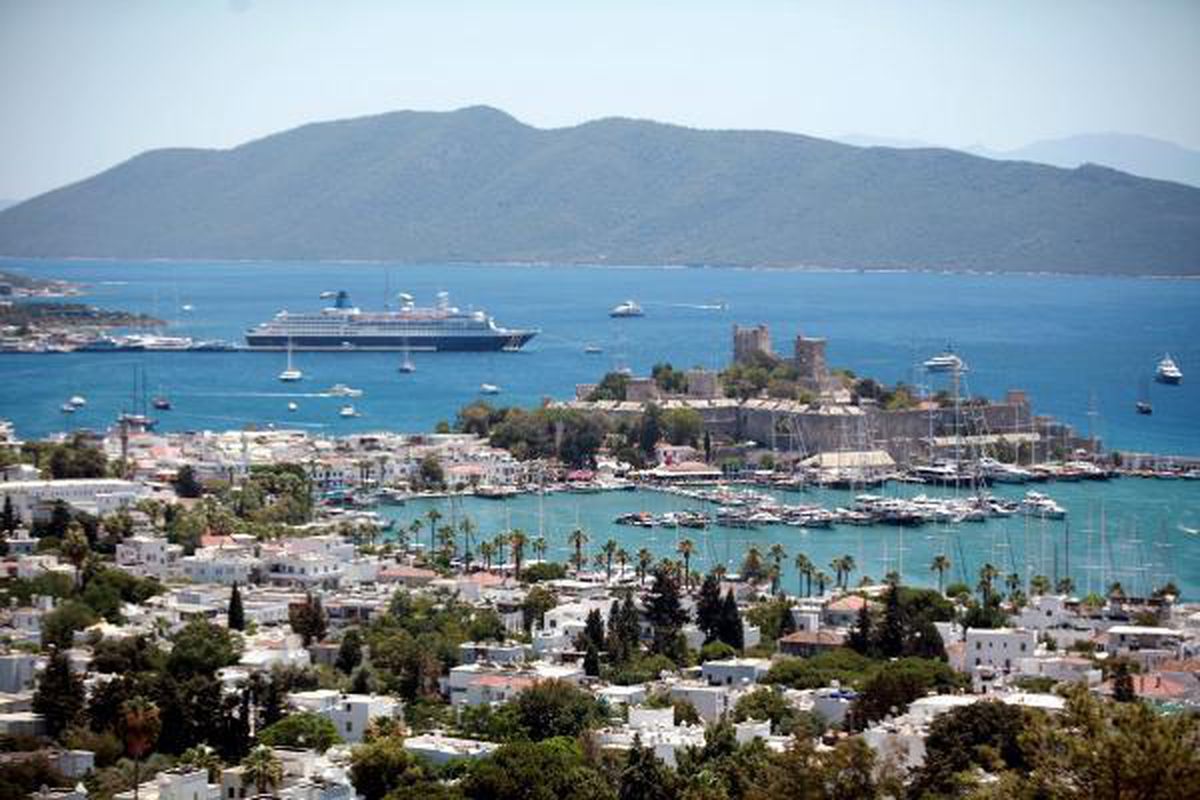 Bodrum\'da eğitime \'sağanak\' engeli