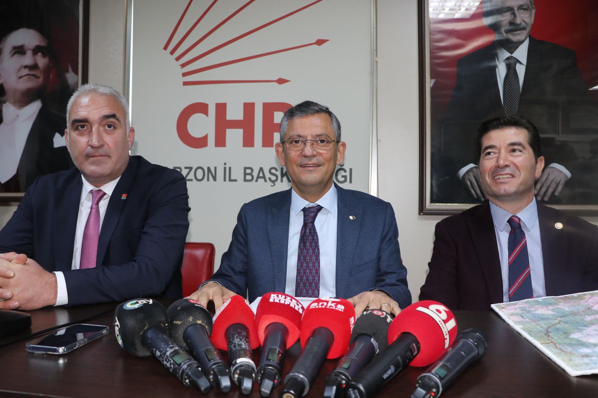 CHP Grup Başkanvekili Özel, Trabzon\'da konuştu