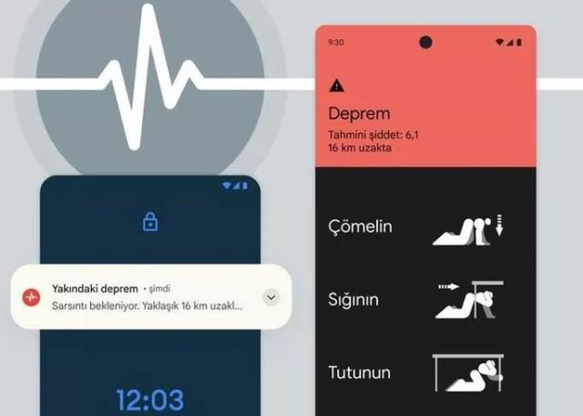 Depremden saniyeler önce telefonlara bildirim geldiği iddiası! Birçok kişi ekran görüntüsü paylaştı