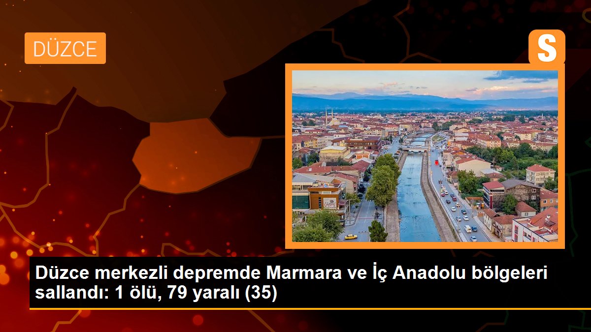 Düzce merkezli depremde Marmara ve İç Anadolu bölgeleri sallandı: 1 ölü, 79 yaralı (35)