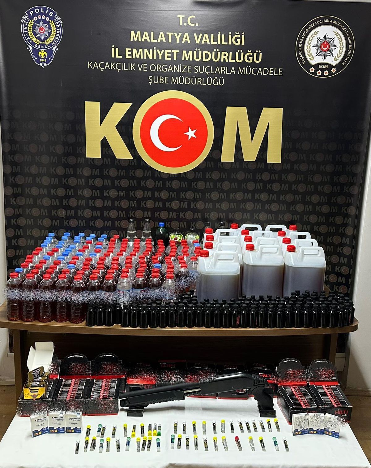 Malatya\'da kaçakçılık operasyonunda 4 şüpheli yakalandı