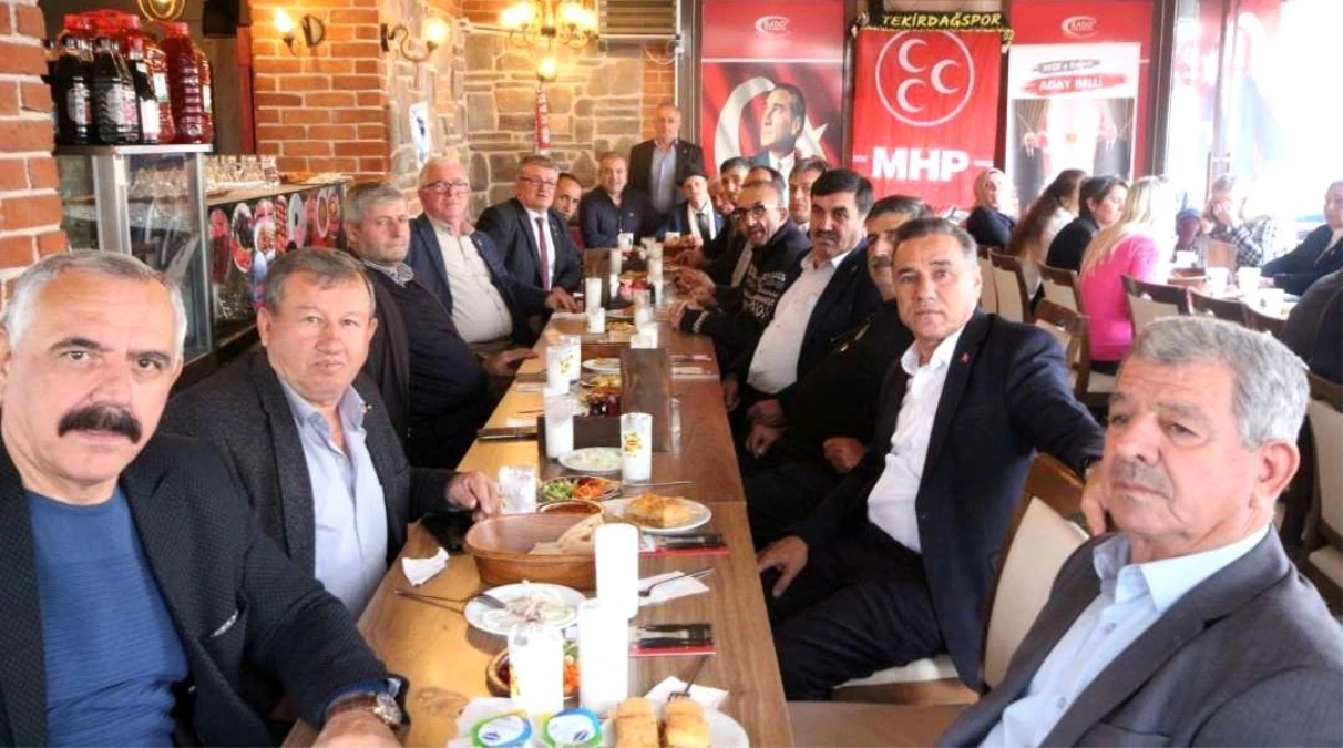 MHP ilçe başkanlığının \'Köyüm Benim\' temalı buluşmaları devam ediyor