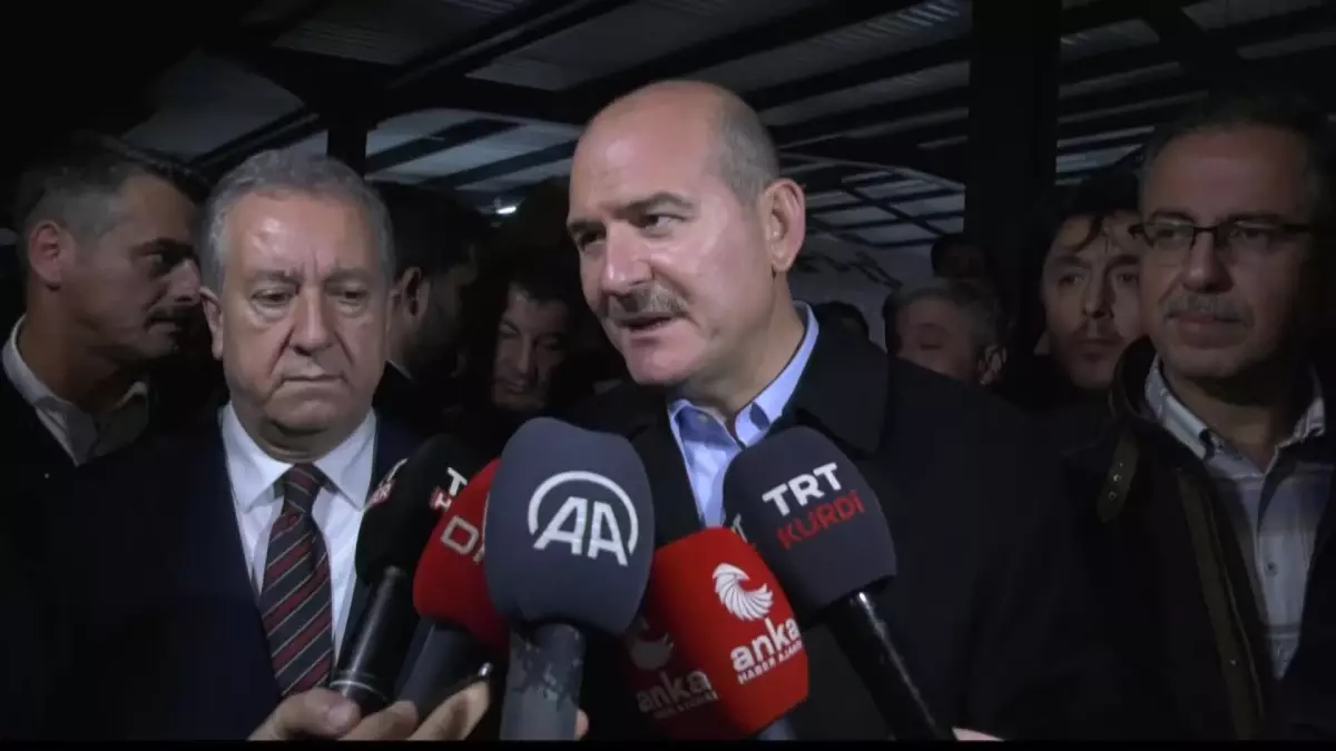 Süleyman Soylu: Şu Anda Spor Salonlarımızın Hepsi Açık. Yemek Araçlarımız, Fırınlarımız, Lokantalarımız Konusunda Milletimizin En Ufak Bir Şey...