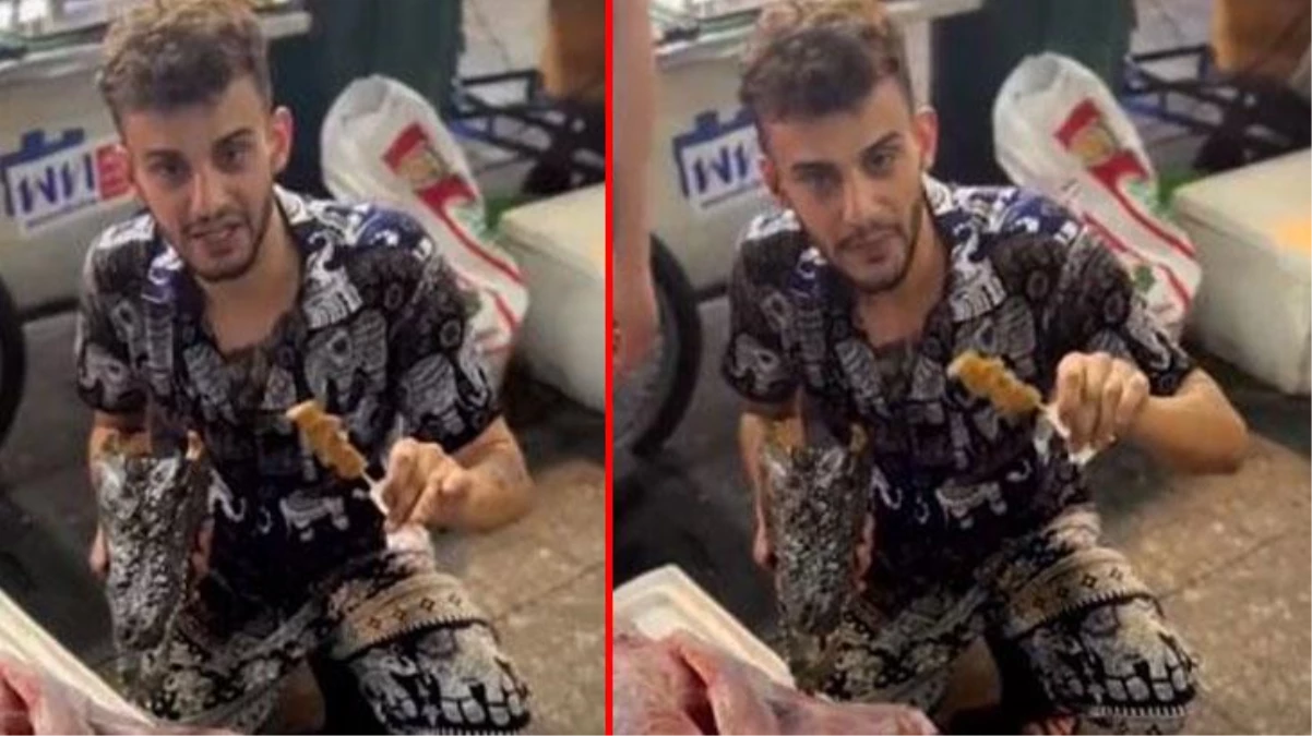 Dünyayı gezen Türk gencinin timsah eti yediği video sosyal medyayı salladı