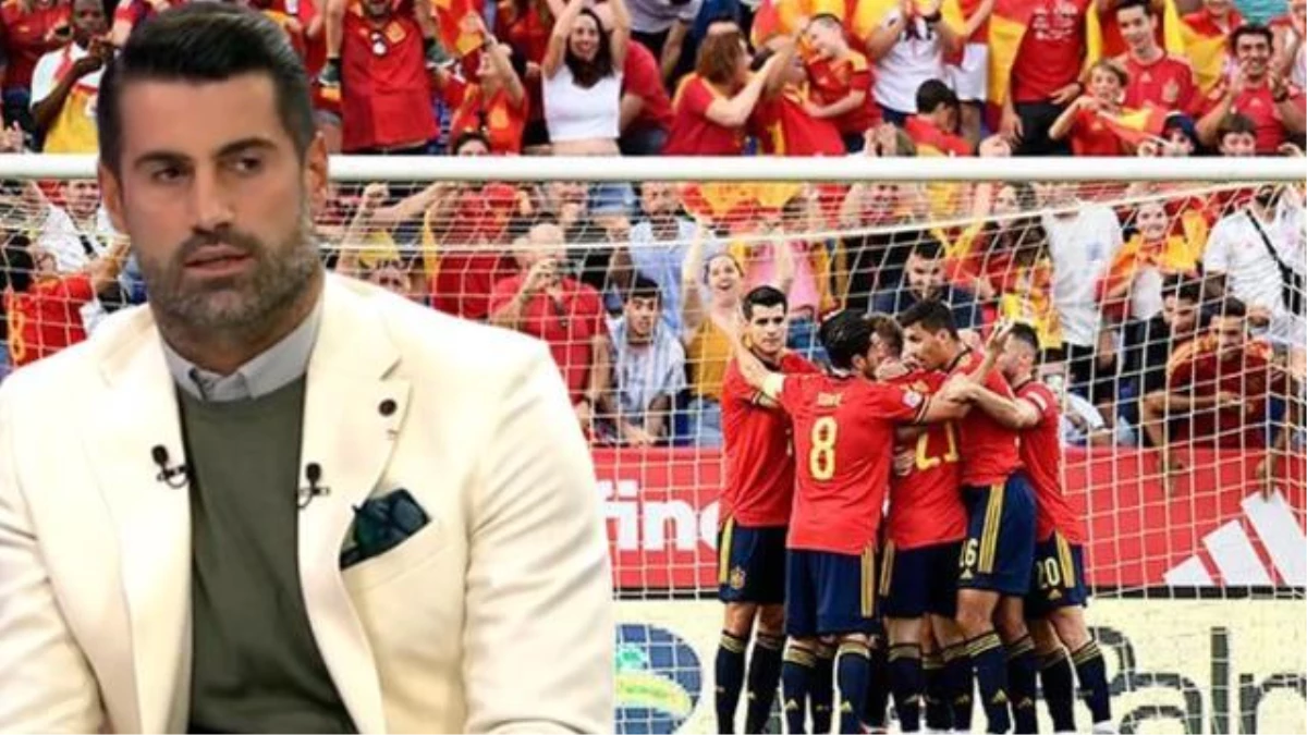 Volkan Demirel\'in 7-0\'lık İspanya-Kosta Rika maçı sonrası canlı yayında yaptığı yorum sosyal medyayı salladı