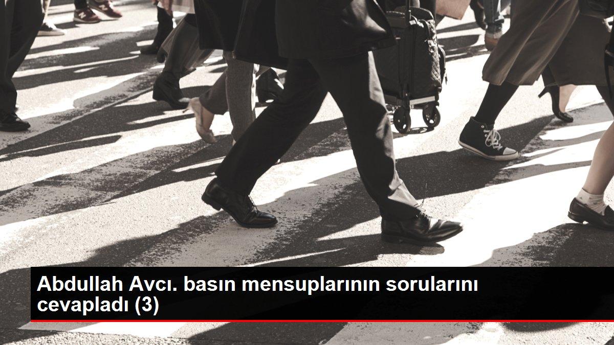 Abdullah Avcı. basın mensuplarının sorularını cevapladı (3)