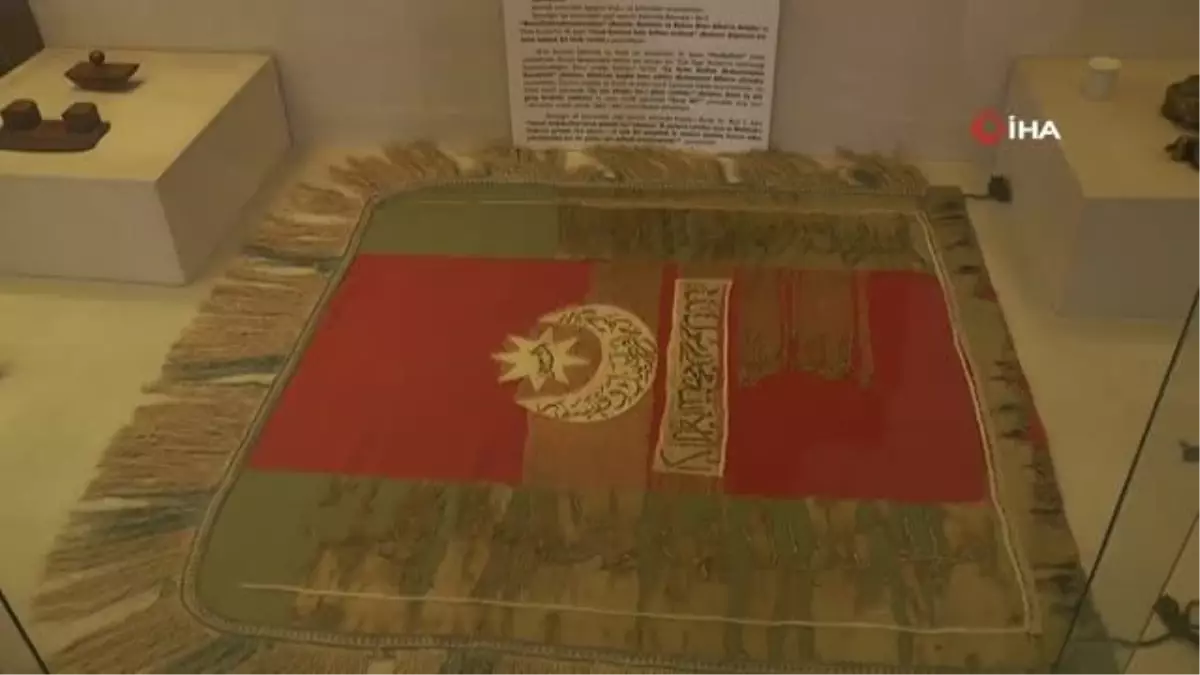 'Alemli Sancağı' Nevşehir Müzesi'nde sergileniyor