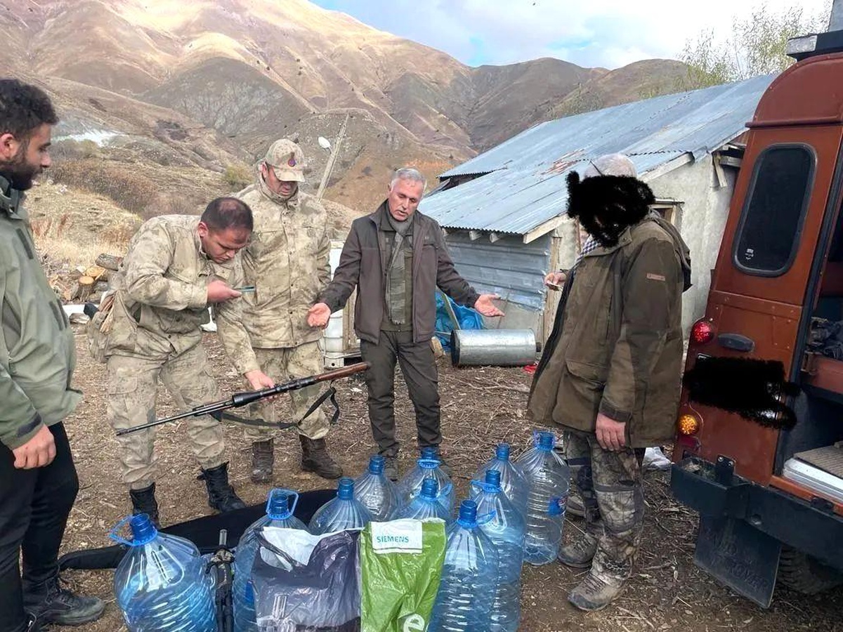 Bingöl\'de kaçak avlanan kişilere 164 bin lira ceza kesildi