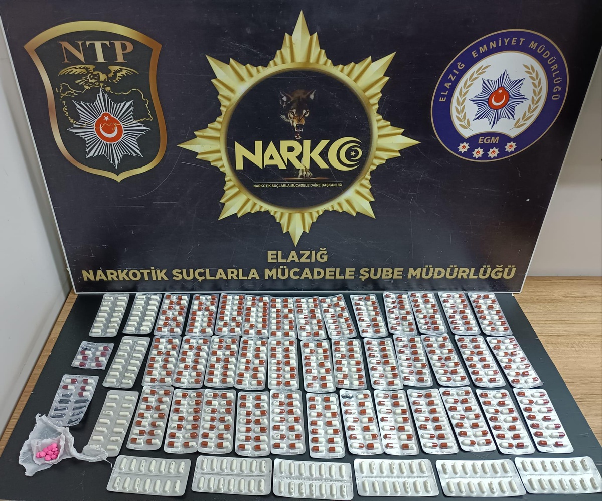 Elazığ\'da uyuşturucu operasyonunda 2 zanlı tutuklandı