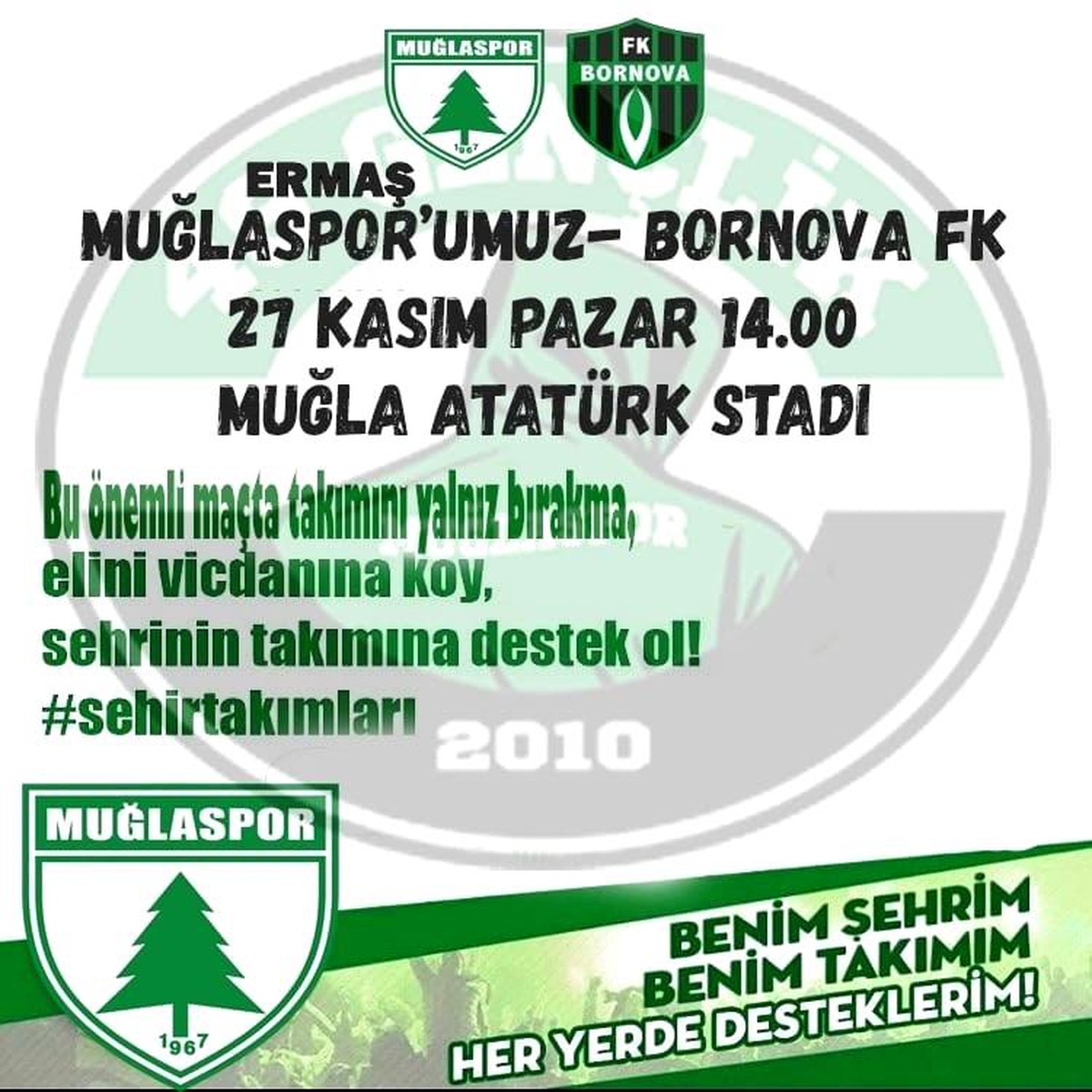 Ermaş Muğlaspor, Bornova FK ile karşılaşacak