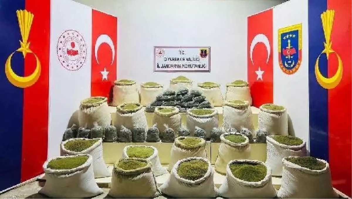 İçişleri: Diyarbakır\'da 542 kilo esrar ele geçirildi