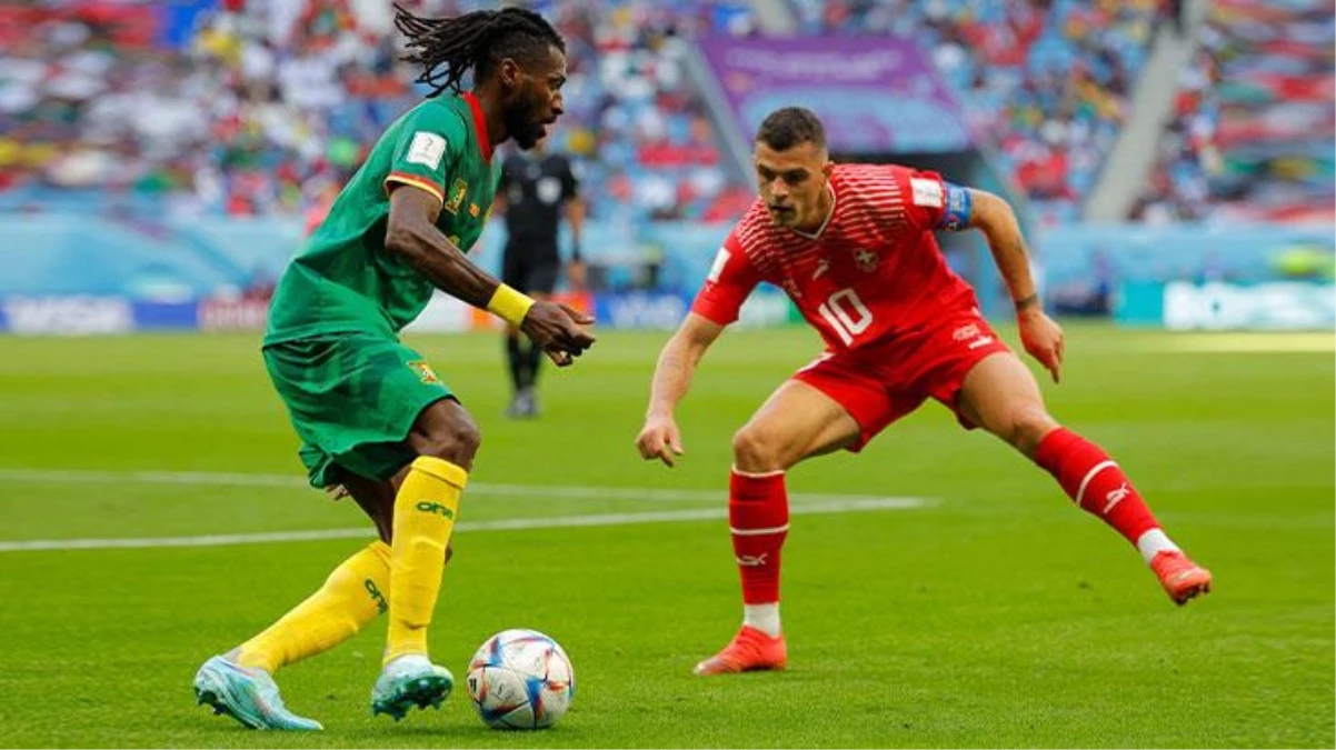 İsviçre, Dünya Kupası\'nda Kamerun\'u tek golle devirdi