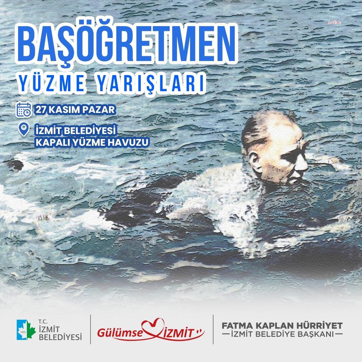 İzmitli Küçük Sporcular \'Başöğretmen Yüzme Yarışları\'nda Mücadele Edecek