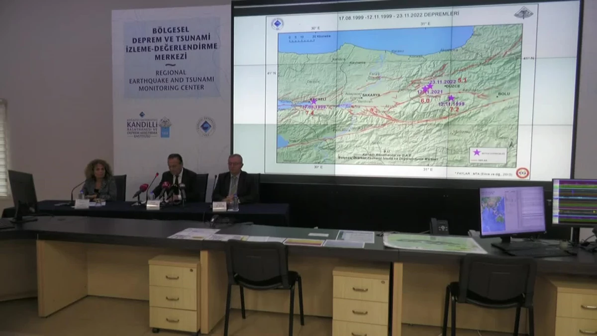 Kandilli Rasathanesi Müdürü Prof. Dr. Özener: "Düzce\'deki Deprem, Olası Marmara Depremini Tetiklemez"