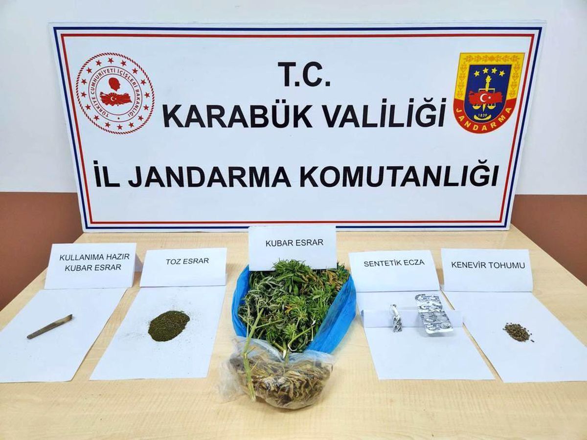 Karabük\'te uyuşturucu operasyonu