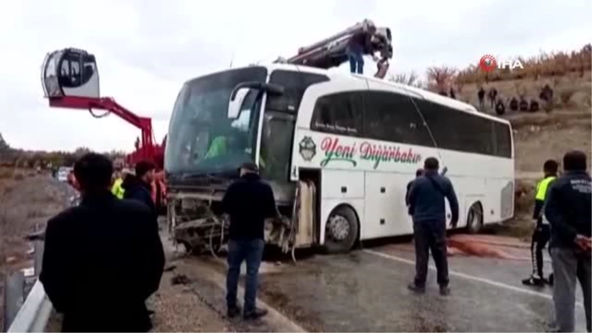 Mersin\'deki otobüs kazası: 1\'i ağır 10 yaralı hastanelere sevk edildi