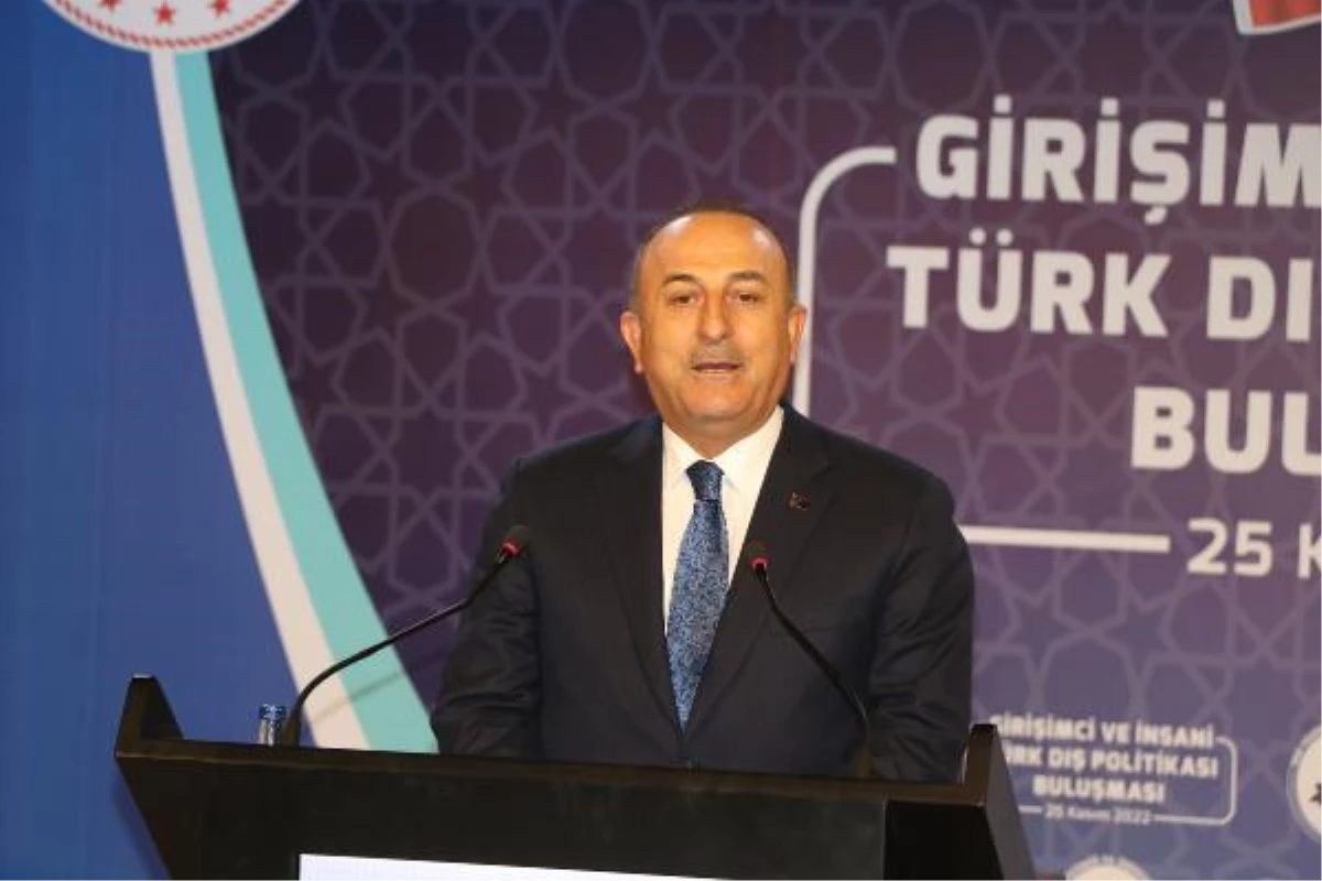 Bakan Çavuşoğlu: Teröristleri bu bölgelerden temizlememiz lazım