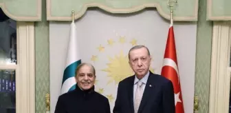 Cumhurbaşkanı Erdoğan, Pakistan Başbakanı Şerif ile görüşme gerçekleştirdi