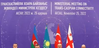 Dışişleri Bakanı Çavuşoğlu: 'Orta Koridor'da 2022'de taşınan kargo hacminin 2021'in 6 katı olması bekleniyor'