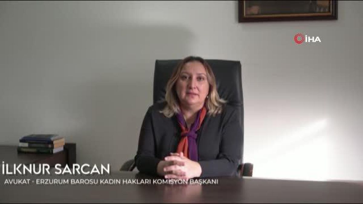 ERSANDER ve Erzurum Barosu'ndan 'Kadına Yönelik Şiddetle Mücadele Günü'ne özel klip