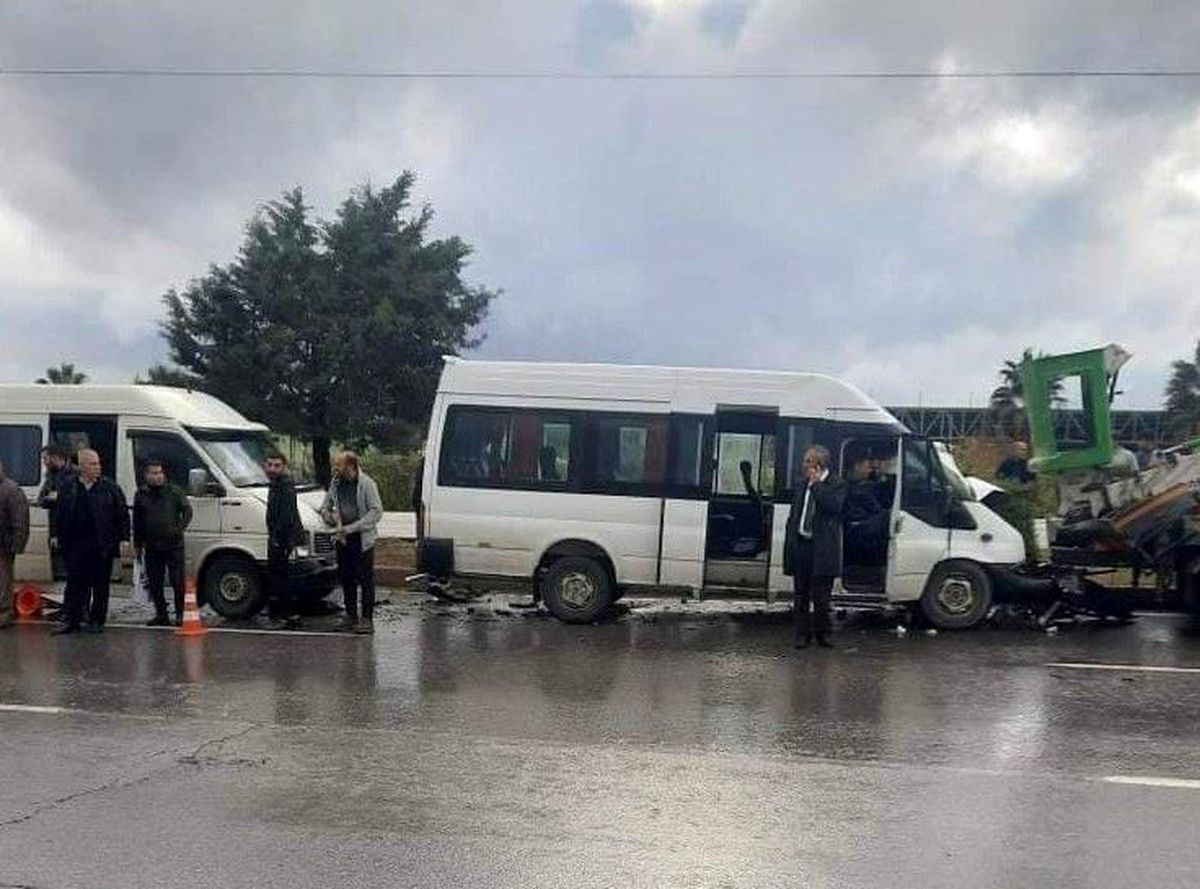Kahramanmaraş\'ta trafik kazası: 11 yaralı