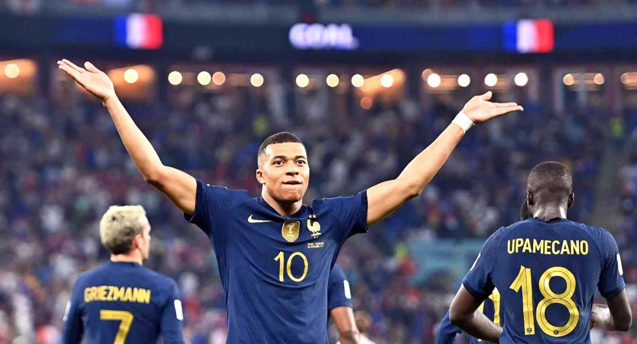 2022 Dünya Kupası: Fransa: 2 Danimarka: 1
