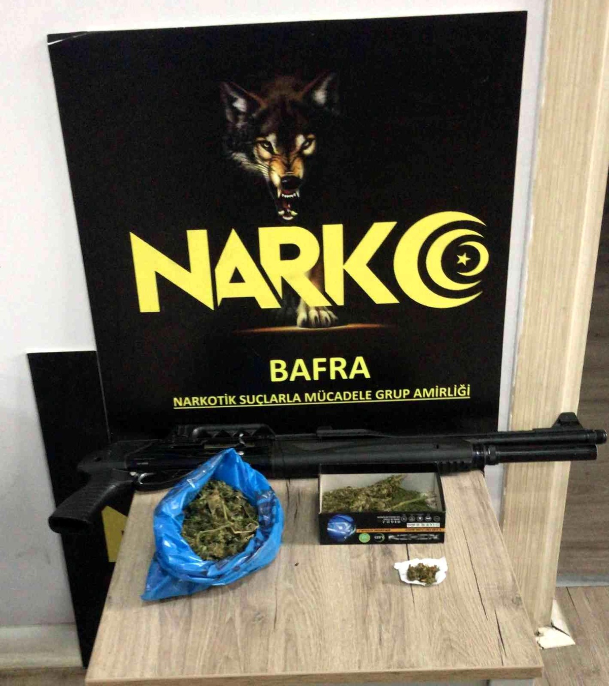 Bafra\'da kubar esrar ele geçirildi: 1 gözaltı