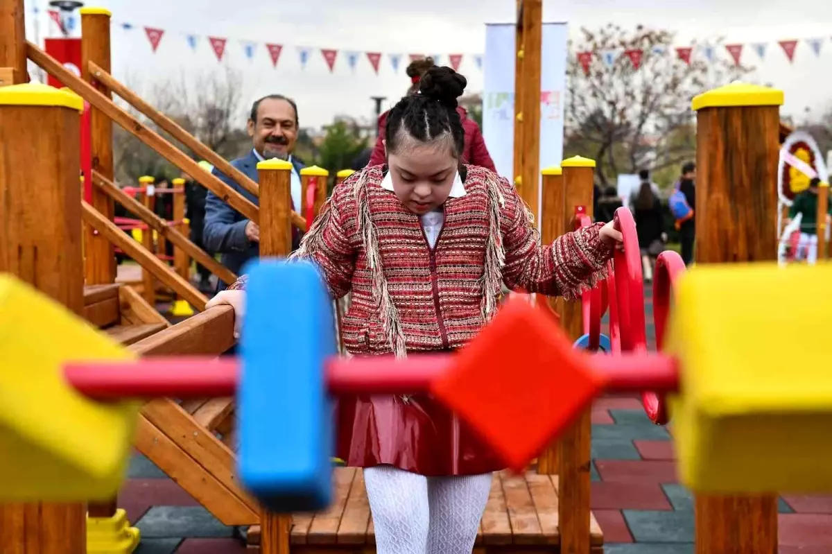 Başkentte engelleri aşan park hizmete açıldı