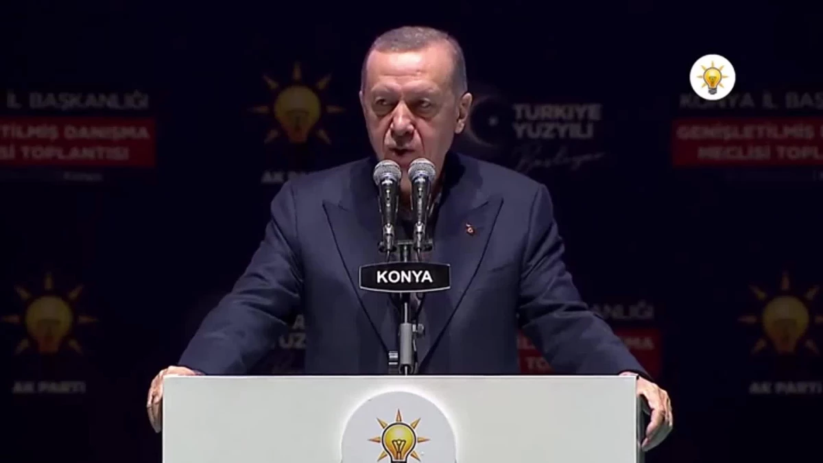 Cumhurbaşkanı Erdoğan, AK Parti Konya Genişletilmiş İl Danışma Meclisi Toplantısı\'nda konuştu: (3)