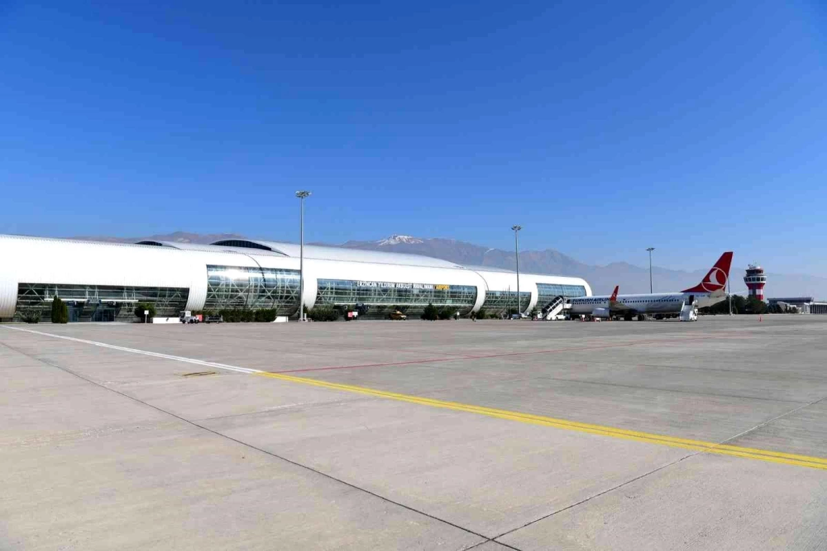 Erzincan Yıldırım Akbulut Havalimanı\'ndan ekim ayında 25 bin 398 yolcu faydalandı