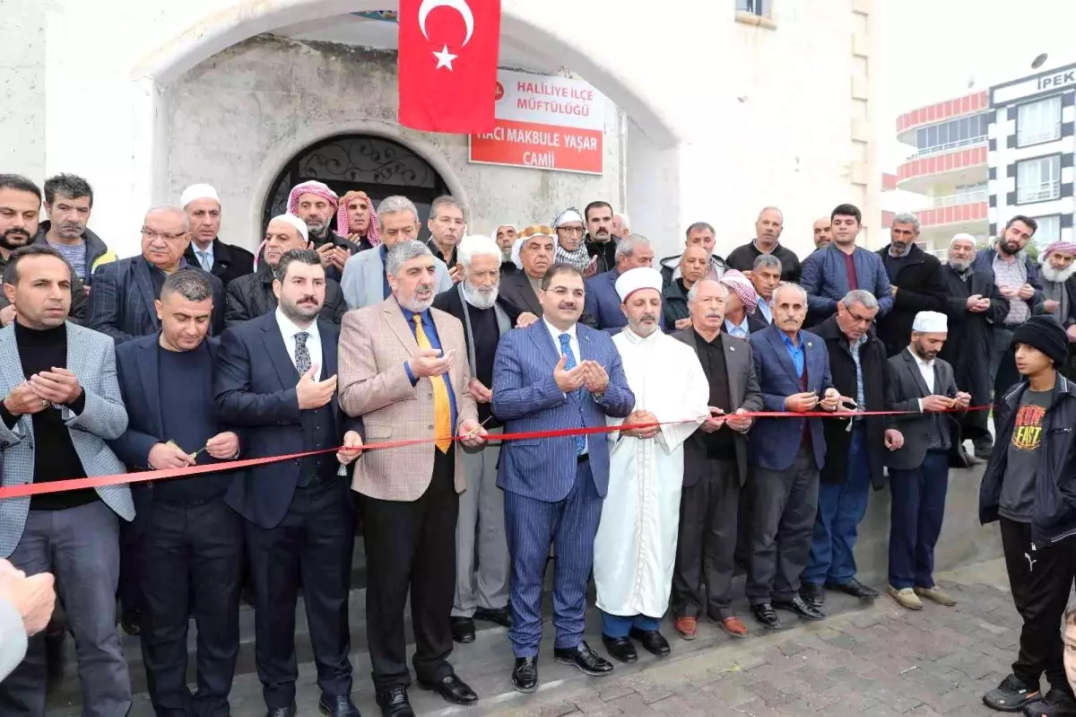 İmam Bakır Mahallesinde cami hizmete açıldı