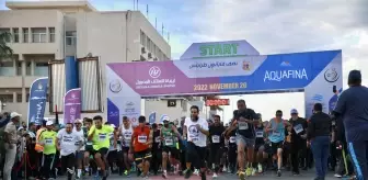 Libya'da 'Barış için yarışıyoruz' sloganıyla yarı maraton koşuldu