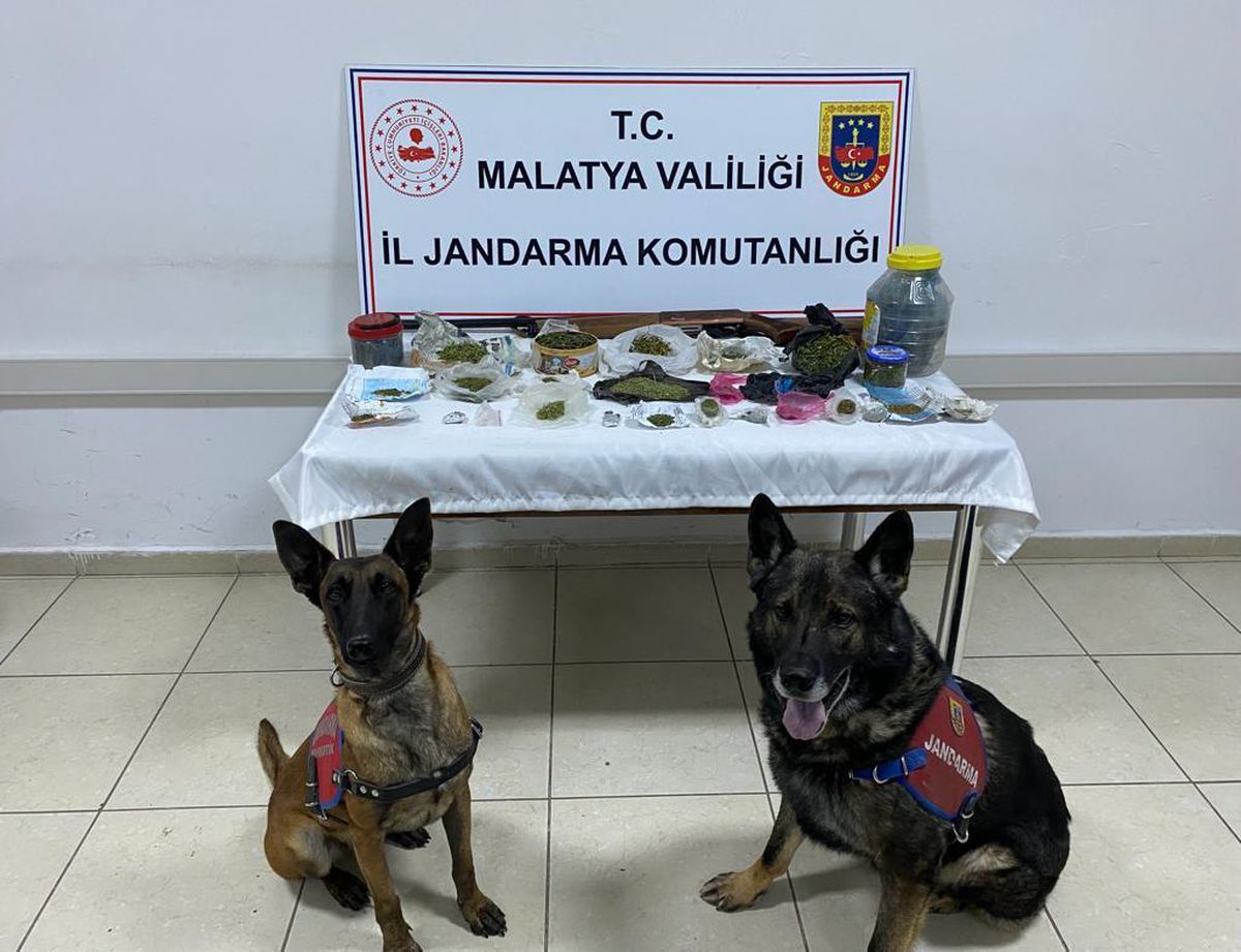 Malatya\'da uyuşturucu operasyonunda 4 zanlı yakalandı