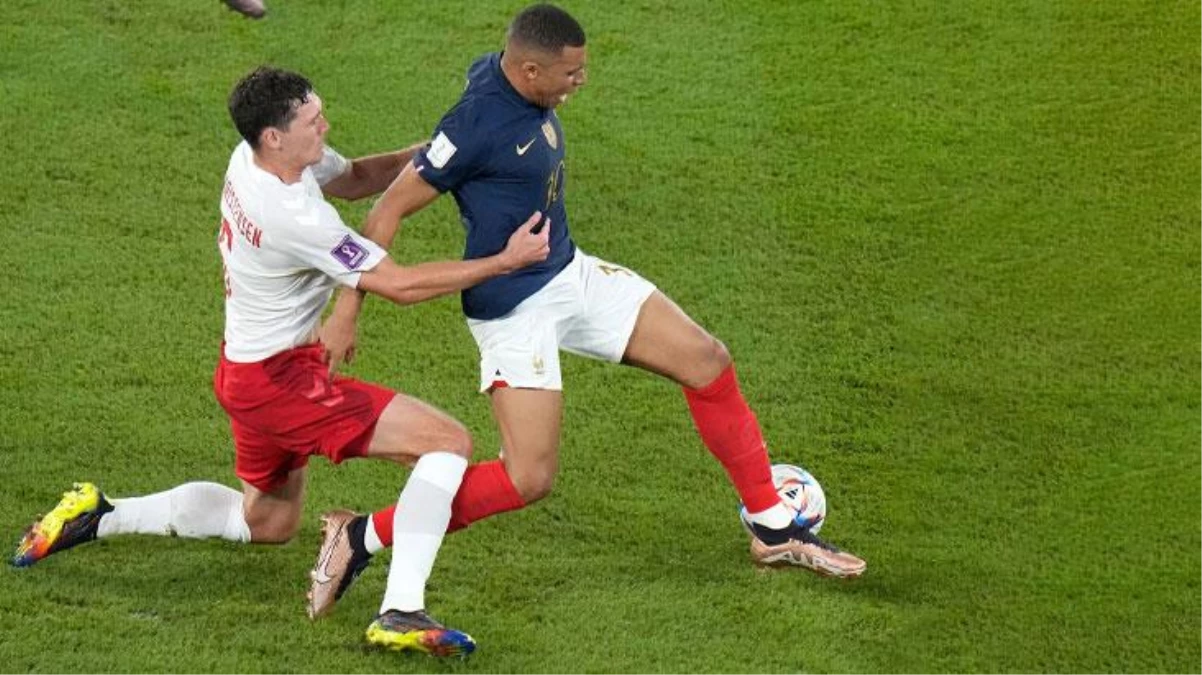Mbappe\'nin attığı gollerle Danimarka\'yı deviren Fransa, Dünya Kupası\'nda son 16 turuna yükseldi