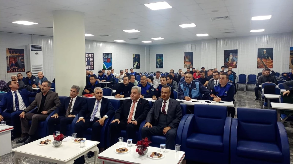 Zabıta ekiplerine yönelik seminer düzenlendi