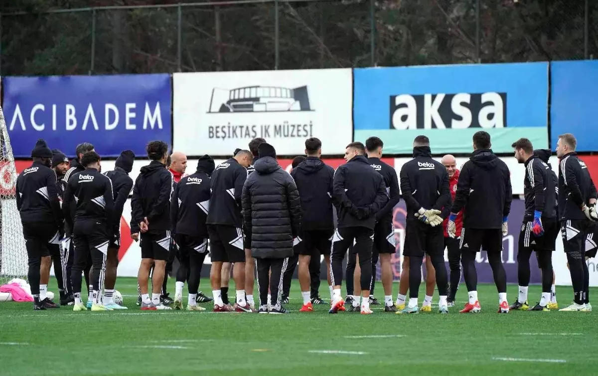 Beşiktaş'ta çalışmalar devam etti