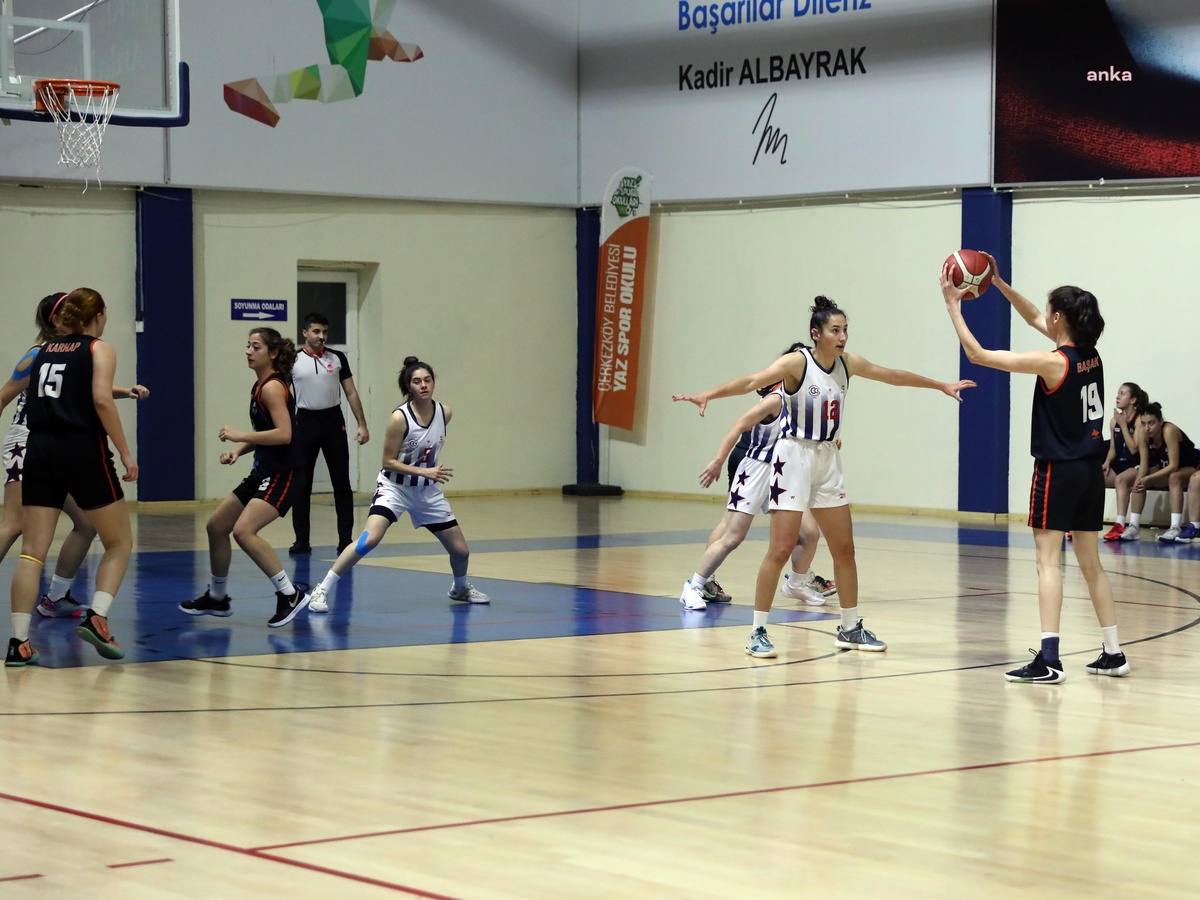Çerkezköy Belediyesi Kadın Basketbol Takımı Sezonu 2\'nci Tamamladı