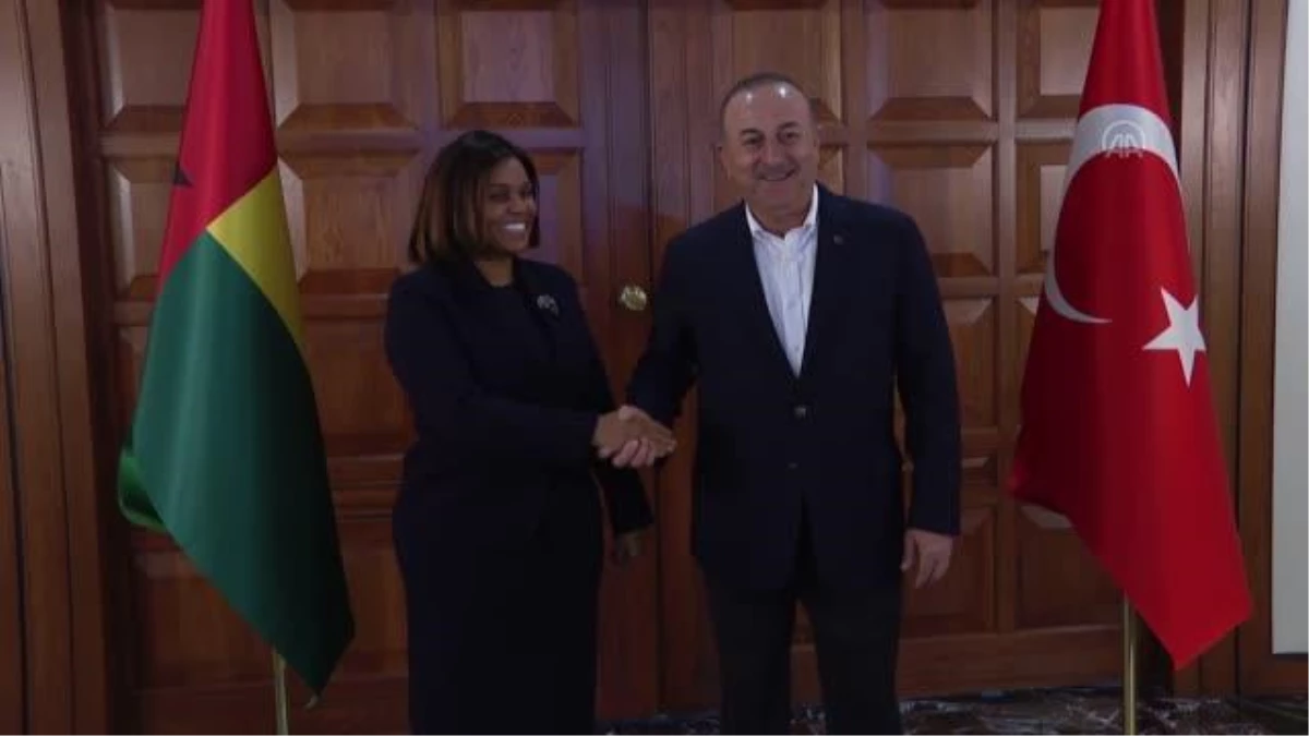 Dışişleri Bakanı Çavuşoğlu, Gine Bissaulu mevkidaşı Barbosa ile görüştü