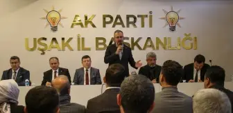 Gençlik ve Spor Bakanı Kasapoğlu, Uşak'ta partililerle bir araya geldi