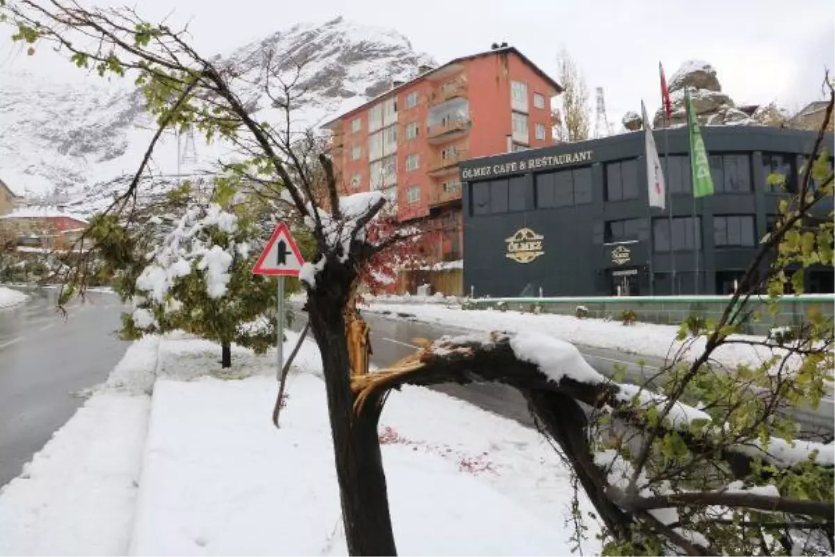 HAKKARİ\'DE 155 YERLEŞİM YERİNİN YOLU ULAŞIMA KAPANDI