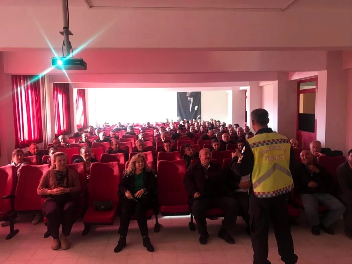 Jandarma, Çine\'de okul servislerini denetledi