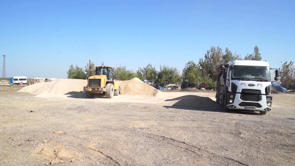 Mersin Büyükşehir Ekiplerinden Tarihi Ticaret Yolunda Çalışma