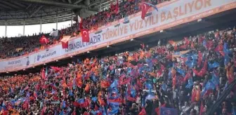 AK Partinin İstanbul mitingine Cumhurbaşkanı Erdoğan için yapılan koreografi damga vurdu