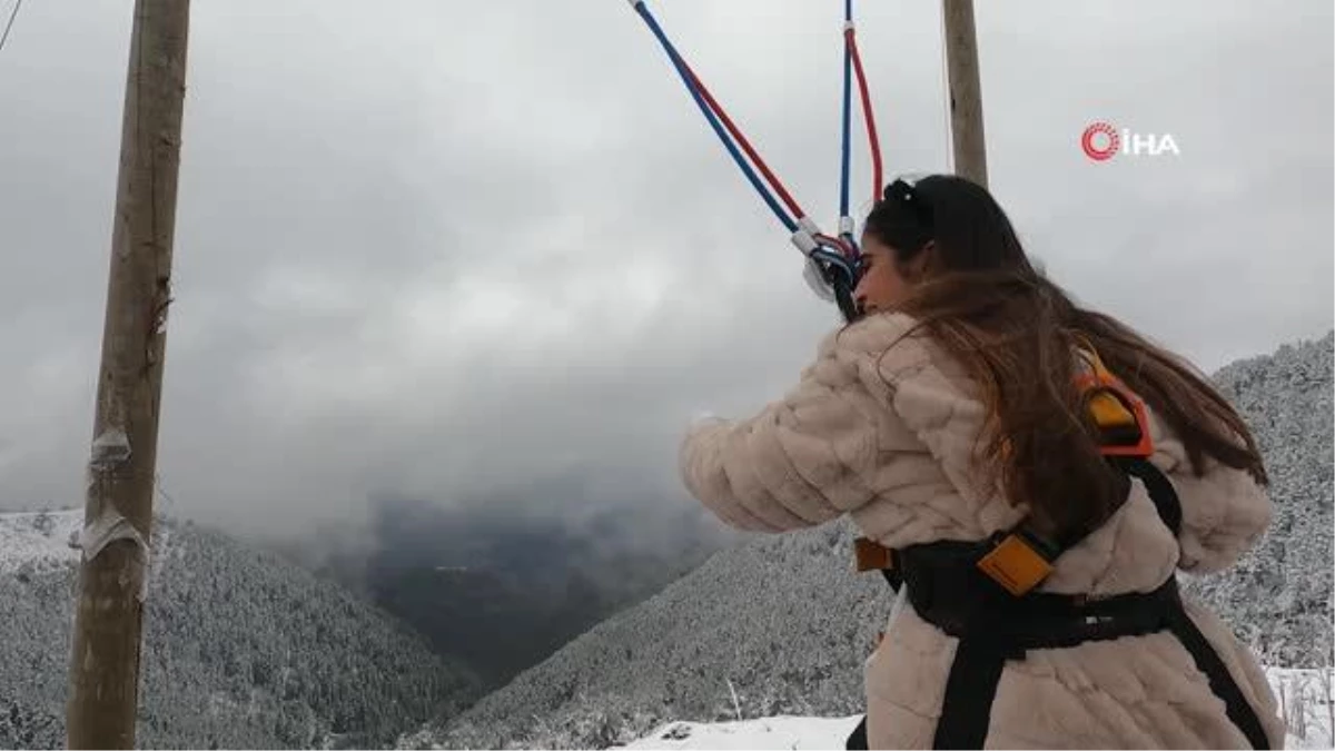 Zigana Kayak Merkezi Arap turistlerin akınına uğradı