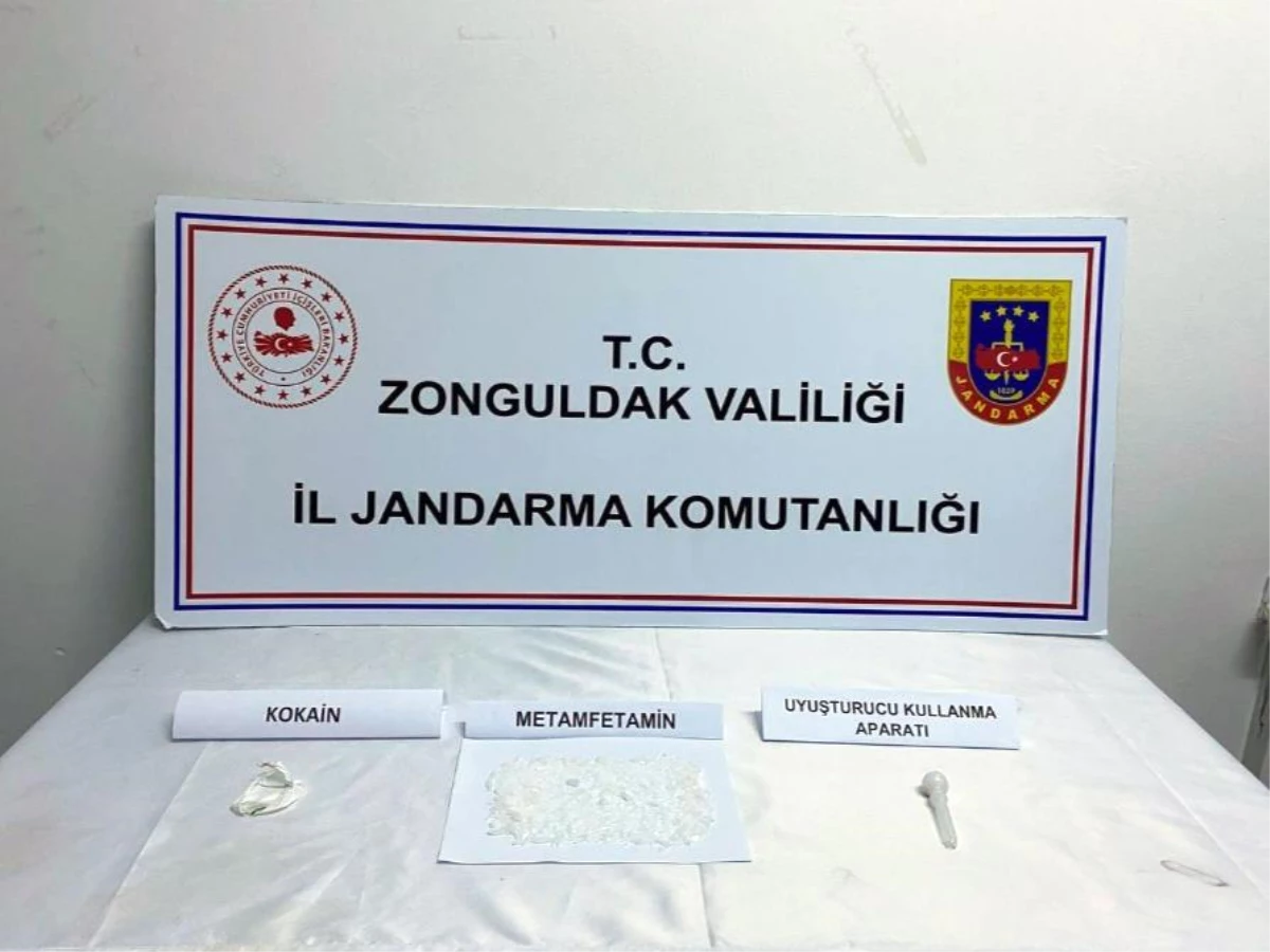 Zonguldak\'ta uyuşturucu operasyonunda yakalanan 2 şüpheli tutuklandı